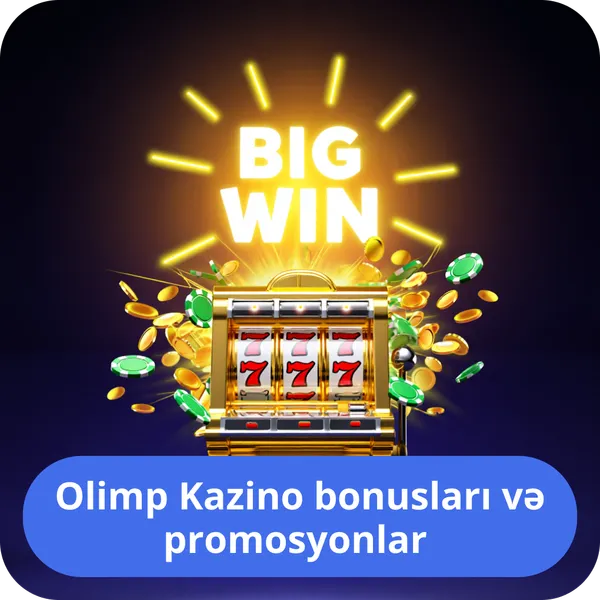 Olimp Kazino bonusları və promosyonlar